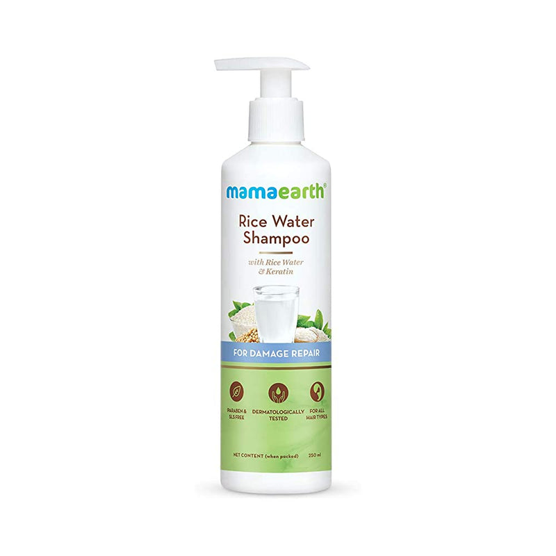 Shop Mamaearth Rice Water Conditioner with Rice Water and Keratin for Damaged, Dry and Frizzy Hair - 250 ml