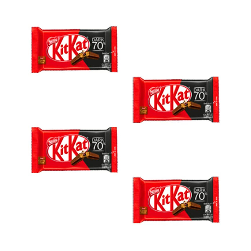 Shop Nestle Kitkat 70% Dark Chocolate, 4 x 41.7 g