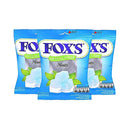 Shop Fox's Crystal Clear Mints Pack of 3 Pouch, 3 x 90 g