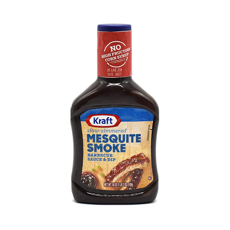 Shop Kraft Slow Simmered Mesquite Smoke Barbecue Sauce, 510 g