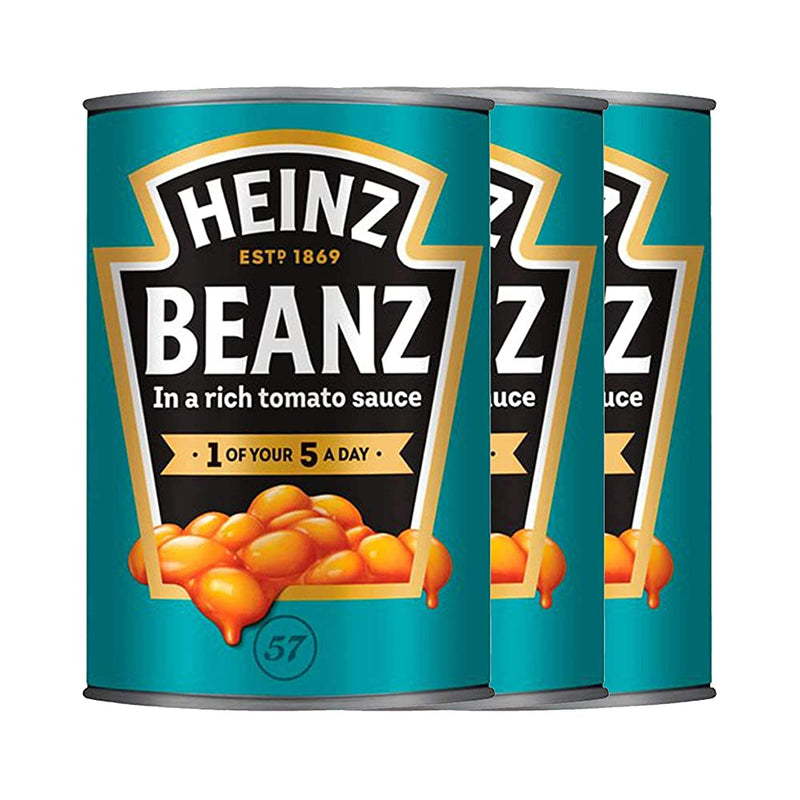 Shop Heinz Baked Beans in Rich Tomato Sauce (Pack of 3), 415g
