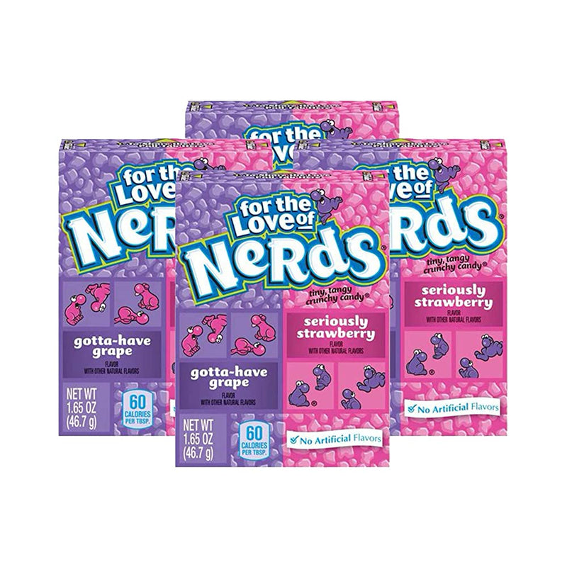 Shop Wonka Love for The Nerds Seriously Strawberry, 4 X 46 g