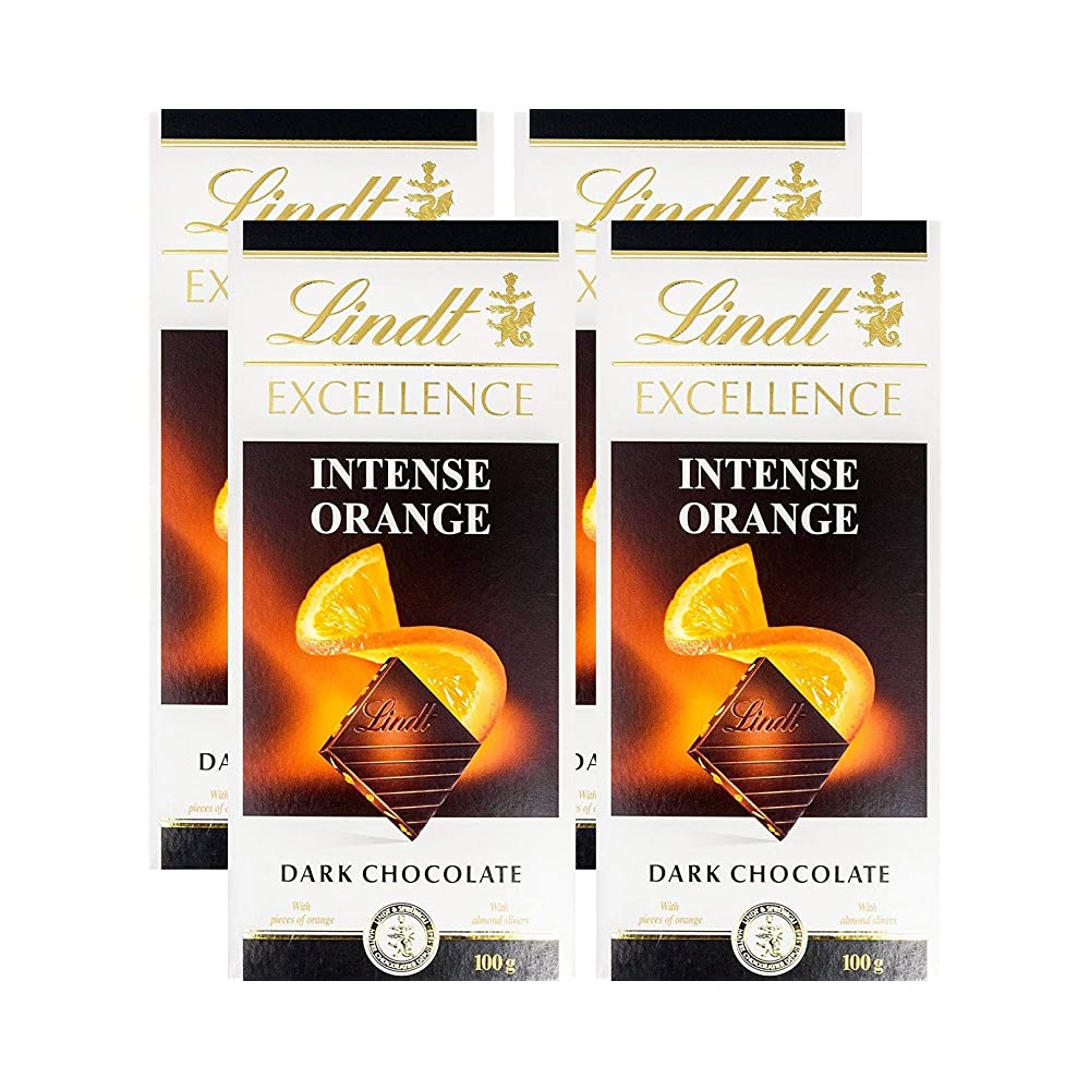 Chocolat Noir Orange Intense Excellence Lindt 100Gr