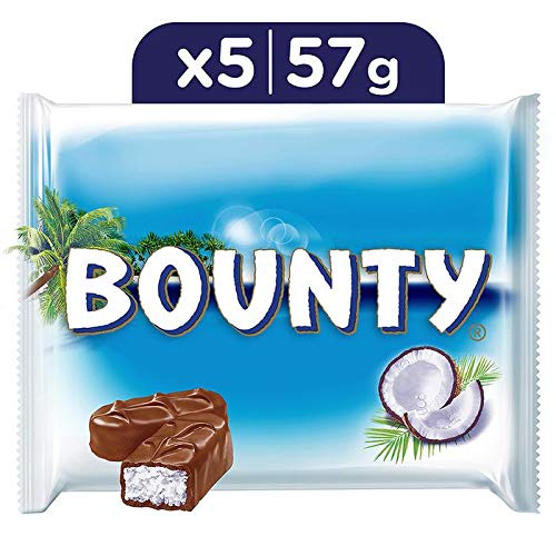 Shop Bounty Milk Chocolate Bars Pouch 285GM