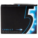 Shop Wrigley's 5 Peppermint Cobalt Sugar Free Gum 15 Sticks (Set of 2) 41GM (Black and Blue)