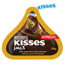Shop Hershey's Kisses Milk Chocolate with Almonds 150GM