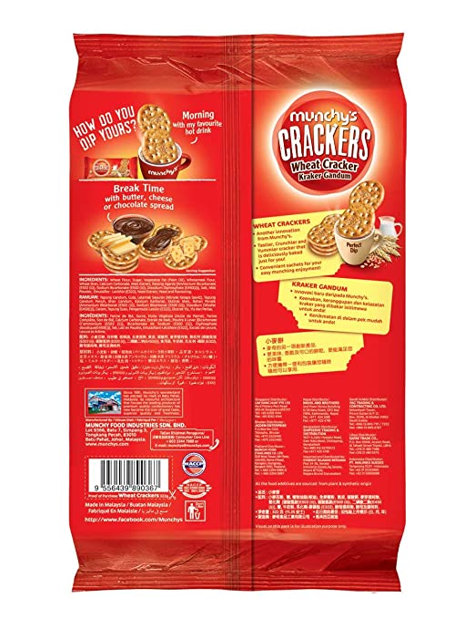 Munchy's Wheat Crackers 322g