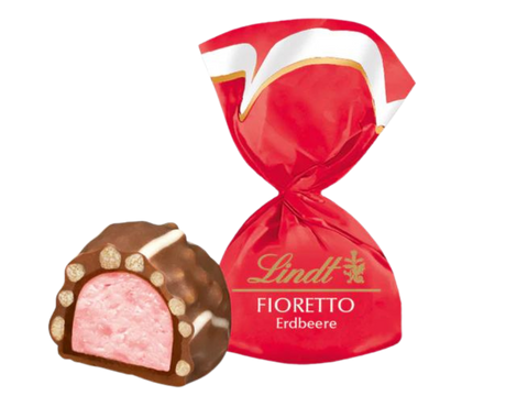 Lindt Fioretto Erdbeere Minis Strawberry Milk Chocolate 115gm