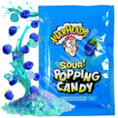 Warheads Sour Popping Candy Blue Raspberry Flavor Accept the Challenge Sour 90g Pack Of 6