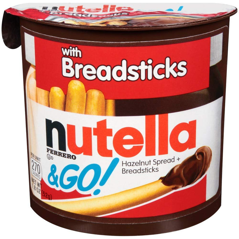 Nutella & Go with Breadsticks, 12 Pack, 12 x 52 g