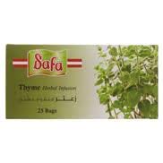 Shop Safa Thyme Herbal Infusion 25 Tea Bags, 50g