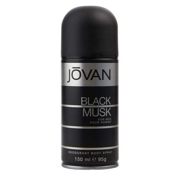 Shop Jovan Black Musk Body Spray 150ML For Men
