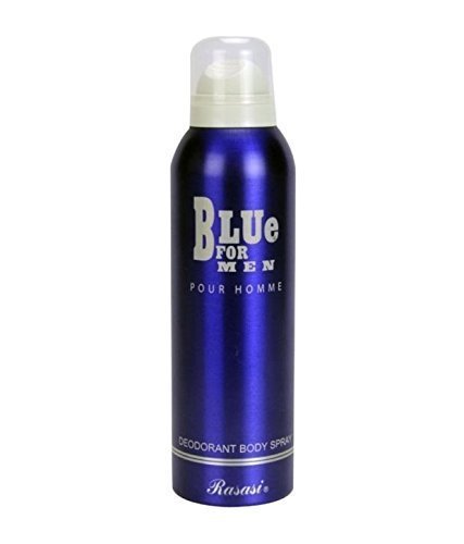 Shop Rasasi Blue For Men Pour Homme Deodorant 200ML For Men
