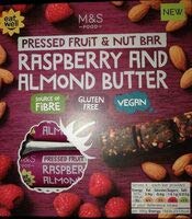 Shop Mark & Spencer Gluten Free Raspberry and Almond Butter Bar, 140g