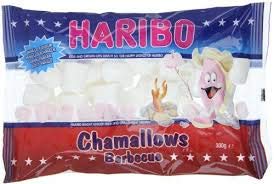 Shop Haribo Halal Chamallows Barbecue White Marshmallows 300g