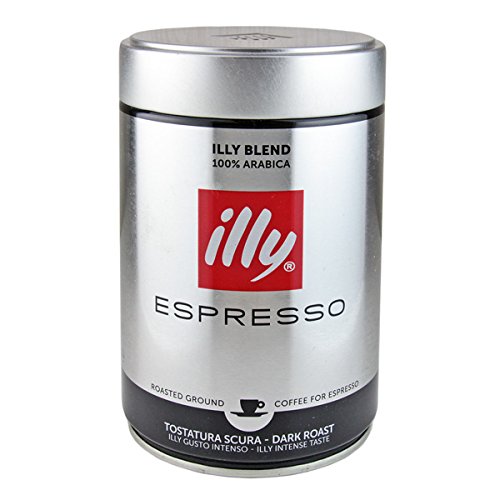 Shop Illy Blend Arabica Espresso Dark Roastedground Coffee, 250g