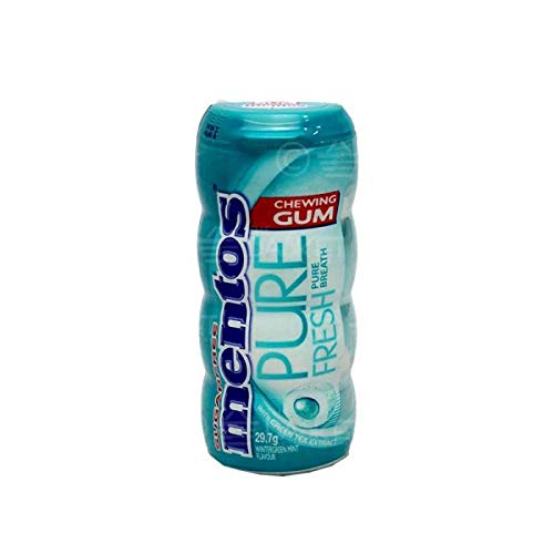 Shop Mentos Sugarfree Winter Mint Flavor With Green Tea Extract Bottle, 29.7g