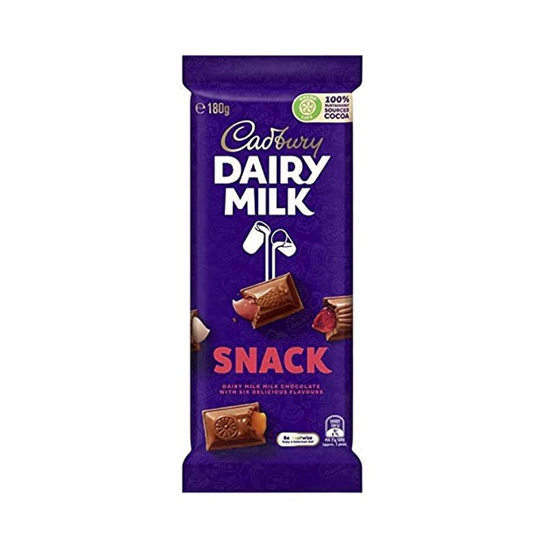 Shop Cadbury Dairy Milk Snack 180g