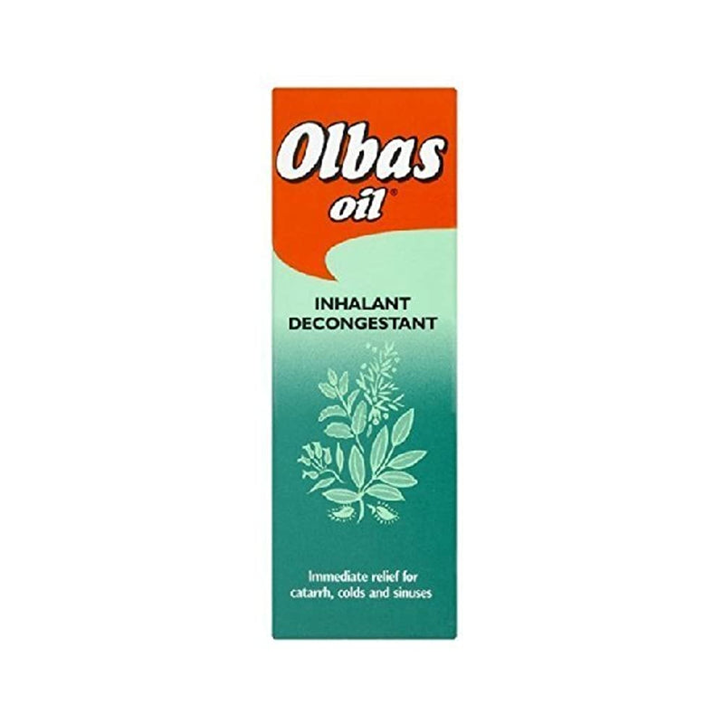 Shop Olbas Oil Inhalant Decongestant Blocked Sinuses Relief Oil 10ml