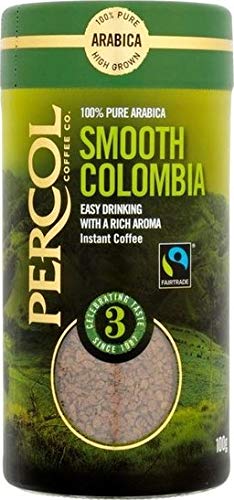 Shop Percol Smooth Colombian 100% Arabica Coffee Bottle Strength No.3, 100g