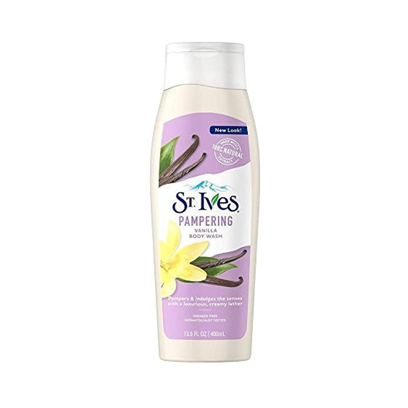 Shop St. Ives Swiss Formula Moisturizing Body Wash, Creamy Vanilla, 400ml