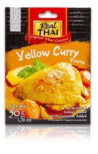 Shop Real Thai Yellow Curry Paste (Pack Of 2), 50g