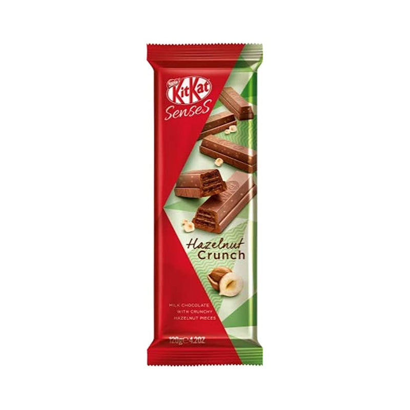 Shop KitKat Senses Hazelnut Crunch Milk Chocolate 120g