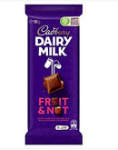 Shop Cadbury Dairy Milk Fruit & Nut Milk Chocolate Bar with Almonds(Imported), 180g
