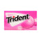 Shop Trident Pack of 5 ( Spearmint Watermelon Strawberry Original Bubblegum )