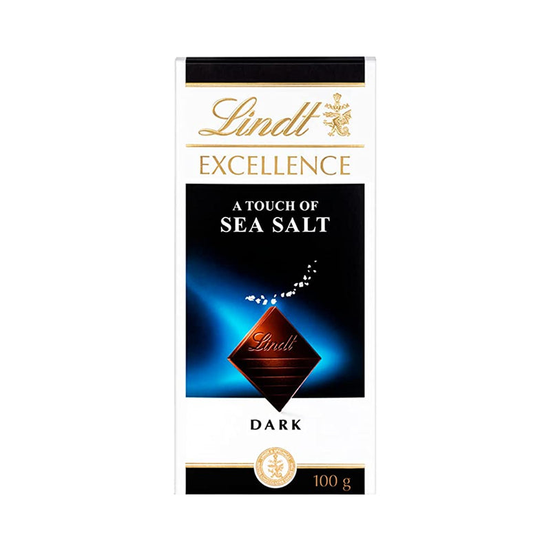 Shop Lindt Excellence Sea Salt Dark Chocolate, 100 g