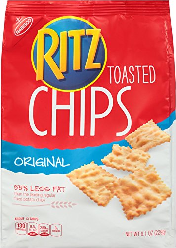Shop Nabisco Ritz Toasted Chips Original 55% Less Fat 229g