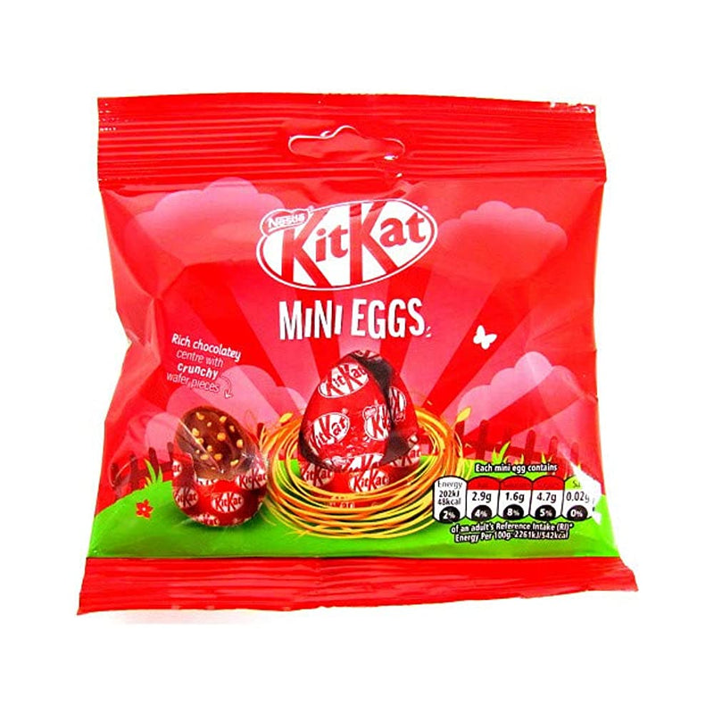 Shop Kitkat Milk Chocolate Filled Mini Eggs Pouch 81g