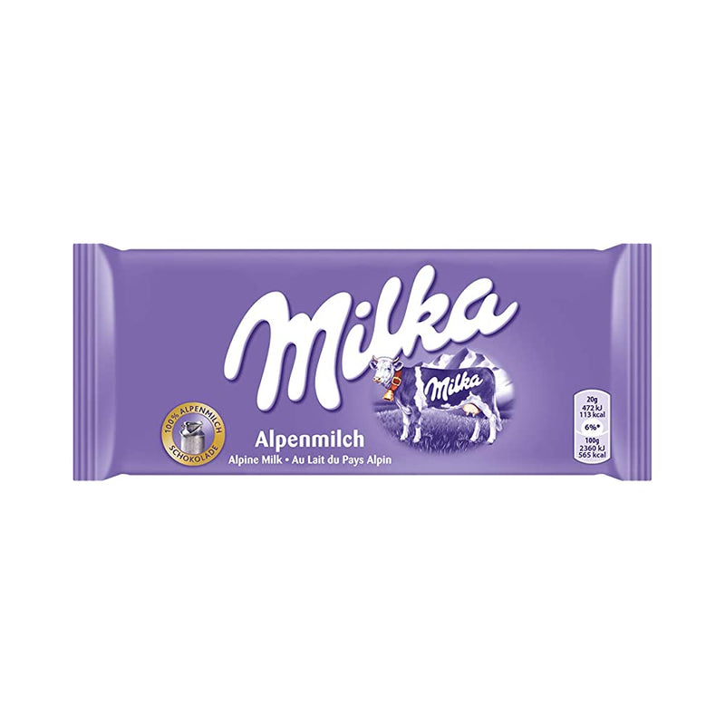 Shop Milka Alpine Milk, 100g