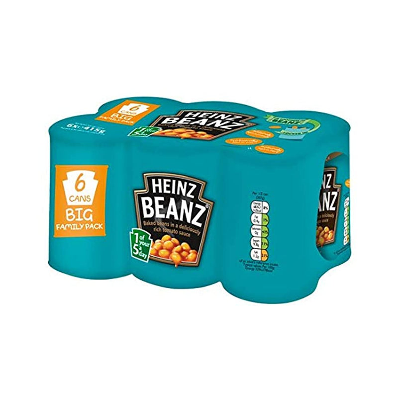 Shop Heinz Baked Beans 415g, (Pack of 6)