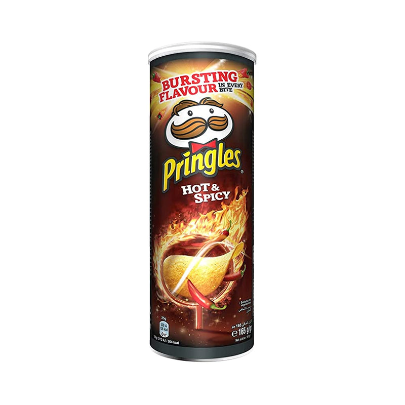 Shop Pringles Hot & Spicy Chips (165g)