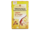 Shop Twinings Lemon & ginger 20Ct Single Tea Bags, ginger Lemon, 30gram