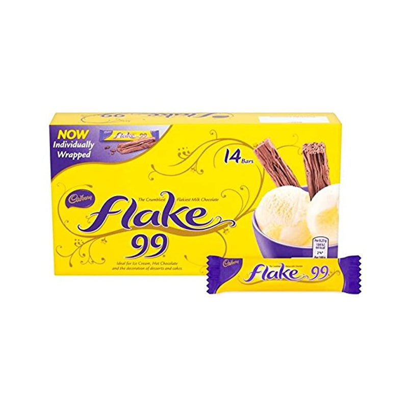 Shop Cadbury Flake 99 Crumbliest Milk Chocolate Bars - Set of 14