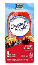 Shop Crystal Light On The Go Fruit Punch Drink Mix 10-Count Packets, 25g