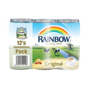 Shop Rainbow Original Evaporated Canned Milk 170gm,(Pack of 12pcs)