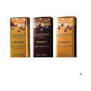Shop Godiva Pearls Variety Pack, Milk Chocolate, Dark Chocolate, Milk Chocolate Cappuccino, 43g ? Pack Of 3