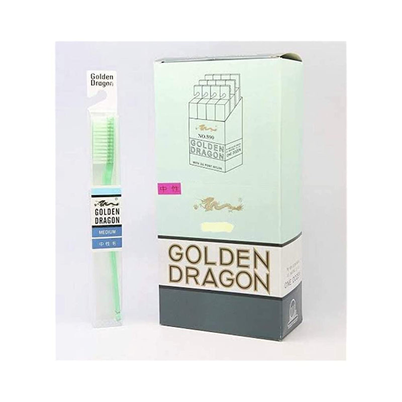 Shop Golden Dragon Soft Toothbrush With Different Colors Pack 12
