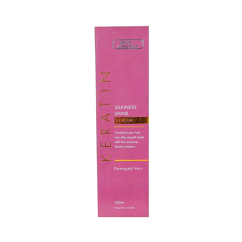 Shop Skin Doctor Keratin Silkiness Shine Hair Serum For Dry And Damaged Hair 100ml