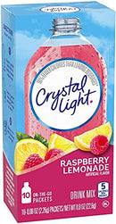 Shop Crystal Light - Raspberry Lemonade On Thego 10 Count Boxes, 22.6g