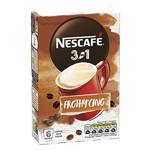 Shop Nescafe 3 In 1 Frothy'Cino Coffee Sachet 6*15,90g