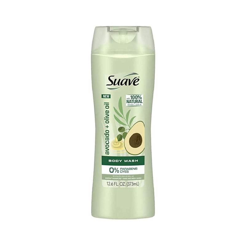 Shop Suave Naturals Avocado & Olive Oil Body Wash, 373ml
