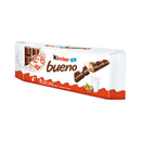Shop Kinder Bueno Milk & Hazelnut 8 Twin Chocolate Bar Box, 344g
