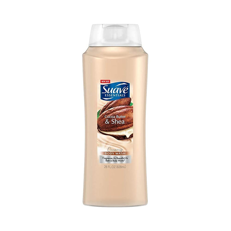 Shop Suave Esentials Cocoa Butter & Shea Creamy Body Wash, 828ml