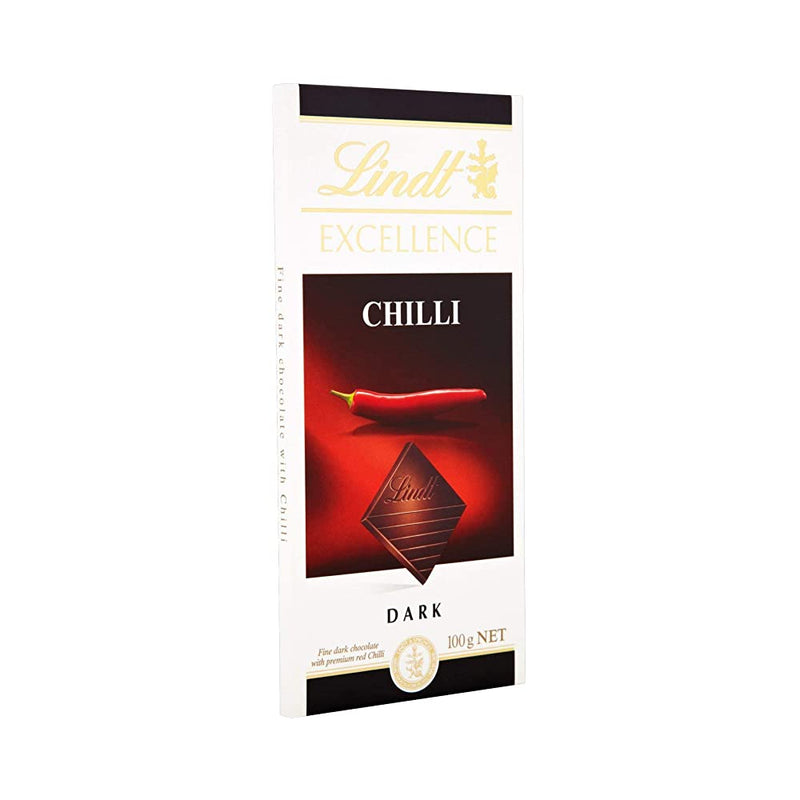 Shop Lindt Excellence Chilli Dark Chocolate 100 Gm Pack