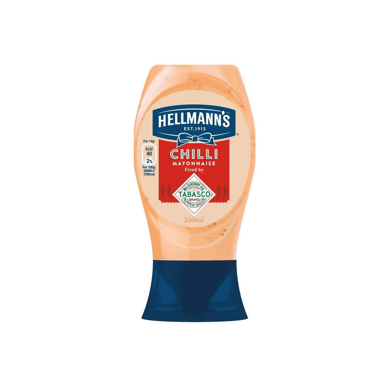 Shop Hellmann's Chilli Mayonnaise Fired By Tabasco , 250ML