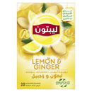 Shop Lipton Lemon Ginger Herbal Infusion 20 Tea Bags ( 20 X 1.6g ) 32g